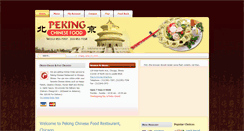 Desktop Screenshot of go2pekingchinesefood.com